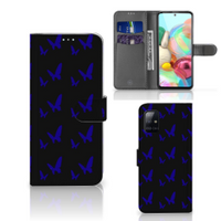 Samsung Galaxy A71 Telefoon Hoesje Vlinder Patroon