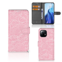 Xiaomi Mi 11 Hoesje White Flowers - thumbnail