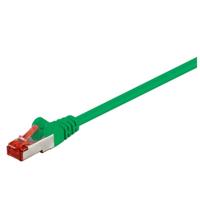 goobay CAT 6 – 100 SSTP PIMF Green 1 m 1 m Green Networking Cable – netwerkkabels (1 m, groen)