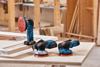 Bosch Professional GEX 12V-125 (C) 0601372101 Excentrische accuschuurmachine Zonder accu, Brushless 12 V Ø 125 mm