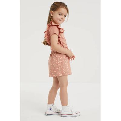 Babyface short met biologisch katoen oudroze