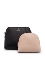 Furla Camelia leather crossbody bag - Noir - thumbnail