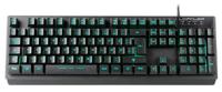 Keyboard LC-Power LC-KEY-4B USB  black, german, backround light