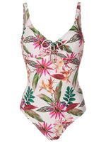 Lygia & Nanny maillot de bain Rosa à fleurs - Blanc