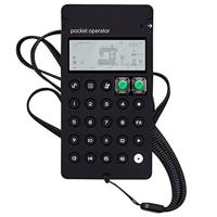 Teenage Engineering CA-X, universele hoes voor zakoperators (siliconenhoes, professioneel toetsgevoel, antislipvoetjes, batterijbescherming), zwart