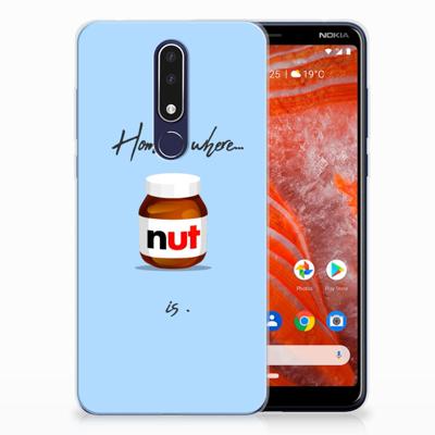 Nokia 3.1 Plus Siliconen Case Nut Home