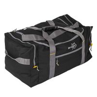Vierkant Zwart Duffelbag Small