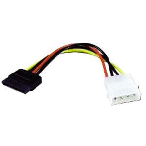 Adapter 4-Pin Molex > 15-Pin SATA Adapter