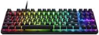 Razer Huntsman V3 X Tenkeyless (Purple Switch) optisch toetsenbord voor Esports (design zonder numeriek blok, volledig programmeerbare toetsen, met RGB-technologie), QWERTY ES-design, zwart