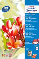 Avery-Zweckform Premium Photo Paper Inkjet 2556-20 Fotopapier DIN A4 250 g/m² 20 vellen Hoogglans - thumbnail