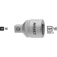 Hazet 958 958-2 Dopsleuteladapter Aandrijving 1/2 (12.5 mm) Uitvoering 3/8 (10 mm) 36 mm 1 stuk(s) - thumbnail