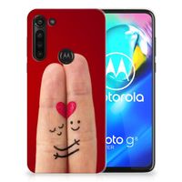 Motorola Moto G8 Power Silicone Back Cover Liefde - Origineel Romantisch Cadeau - thumbnail