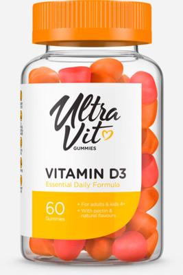 UltraVit Gummies Vitamin D3 - 60 gummies UltraVit Gummies Vitamin D3 - 60 gummies