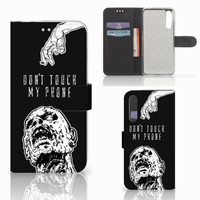 Portemonnee Hoesje Huawei P20 Pro Zombie Portemonnee Hoesje Huawei P20 Pro Zombie