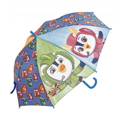 Nickelodeon Paraplu Top Wing Junior 48 Cm Blauw