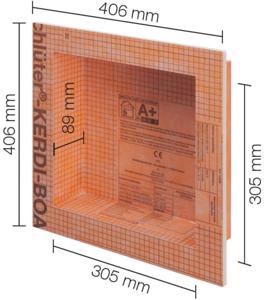 Schluter Kerdi-Board-N Inbouwnis 30,5x30,5cm betegelbaar