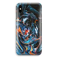 Black Unicorn: iPhone X Volledig Geprint Hoesje - thumbnail