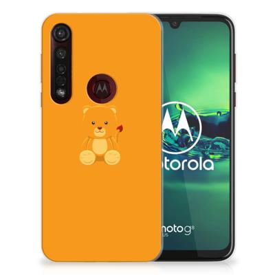 Motorola Moto G8 Plus Telefoonhoesje met Naam Baby Beer Motorola Moto G8 Plus Telefoonhoesje met Naam Baby Beer