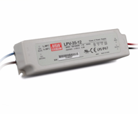 Meanwell LED transformator 12V - 36 Watt - 3A - LED trafo - IP67 waterdicht voor buiten