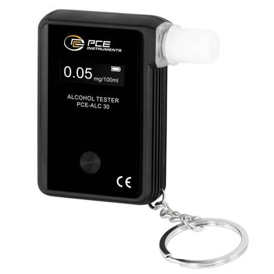 PCE Instruments Alcoholtester 0 tot 2 mg/ml Alarm, Incl. display, Weergave van verschillende eenheden