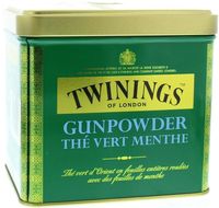 Twinings Gunpowder blik mint (200 gr) - thumbnail