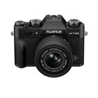 Fujifilm X-T30 III spiegelloze digitale camera 26 MP, Kit XC13-33 mmF3.5-6.3 OIS, APS-C X-Trans CMOS 4-sensor, 6,2K 30p films, EVF-zoeker, draaibaar LCD-scherm, zwart