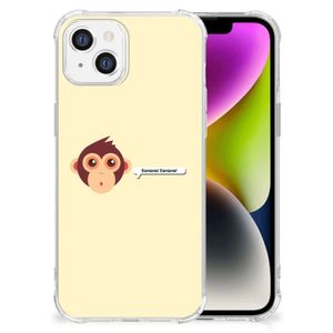 iPhone 14 Stevig Bumper Hoesje Monkey