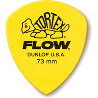 Dunlop Tortex Flow Pick 0.73mm plectrumset (12 stuks) - thumbnail