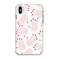 Hands pink: iPhone XS Tough Case - thumbnail