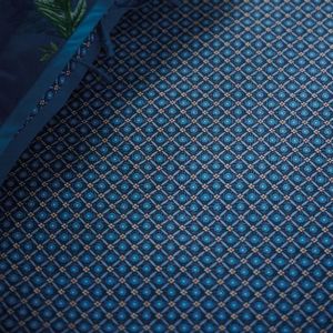 Pip Studio Startile Hoeslaken Donker Blauw-1-persoons (100x200 cm)