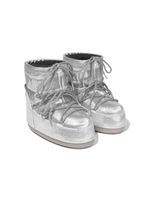 Moon Boot Kids bottines à paillettes - Argent