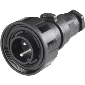 Bulgin PX0731/P Ronde connector Stekker, recht Totaal aantal polen: 3 Serie (ronde connectors): PX07 1 stuk(s)