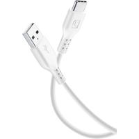 Vivanco 38570 2 m USB naar USB C-stekker mannelijk wit – USB-kabel (2 m, USB A, USB C, 2.0/3.0 (3.1 Gen 1), mannelijk/mannelijk, wit)