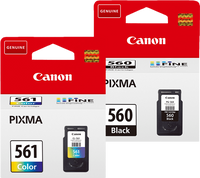 Canon PG-560 + CL-561 Cartridge Combo Pack