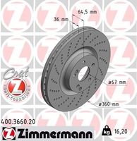 Remschijf Coat Z 400366020