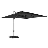 Exotan Roma Zweefparasol Vierkant 300 X 300 Cm - Antraciet - thumbnail