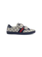 Gucci Kids baskets Ace GG Supreme - Bleu