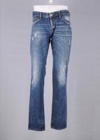 Vintage Straight DSQUARED Blue size 34 / 33 for Unisex - thumbnail