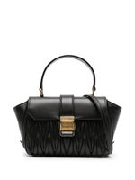 Miu Miu sac à main matelassé - Noir