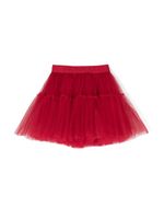 Monnalisa jupe en tulle - Rouge - thumbnail