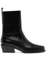 Aeyde bottines Bill 60 mm en cuir - Noir