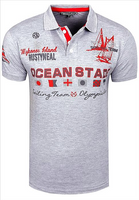 Poloshirt voor heren met korte mouw | Rusty Neal | Italian-Style.nl, maat M Poloshirt voor heren met korte mouw | Rusty Neal | Italian-Style.nl, maat M