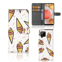 Samsung Galaxy A42 5G Book Cover Icecream