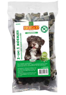 Biofood 3-In-1 Koekjes Naturel Mini
