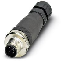 Phoenix Contact 1556870 Sensor/actuator connector, niet geassembleerd M12 Aantal polen (sensoren): 4 Stekker, recht 1 stuk(s) - thumbnail