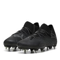 Puma Mens Future 7 Ultimate Soft Ground Voetbalschoenen, Zwart Zilver, 43 EU