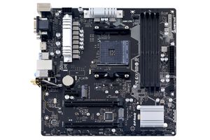 BioStar B550MX/E Pro Moederbord Socket AMD AM4 Vormfactor Micro-ATX Moederbord chipset AMD® B550