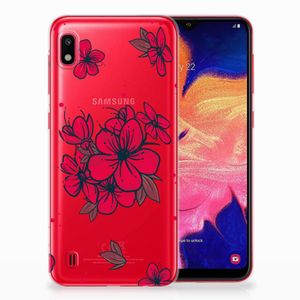 Samsung Galaxy A10 TPU Case Blossom Red