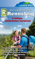 Wandelkaart Rennsteig | Kartographische Kommunale Verlagsgesellschaft - thumbnail