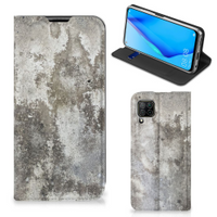 Huawei P40 Lite Standcase Beton Print - thumbnail